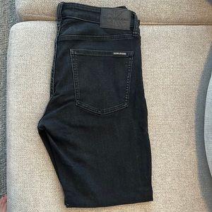 Calvin Klein Slim fit black jeans